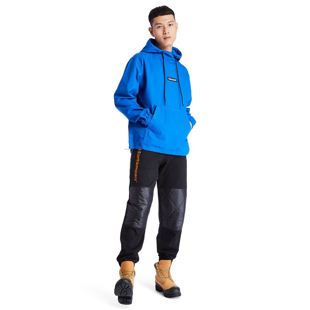 Hanorac Timberland Barbati Albastri - Workwear Ripstop Hoodie - Romania - HDKWFI051